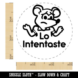 Lo Intentaste Spanish You Tried Mouse Teacher Stamp Self-Inking Rubber Stamp for Stamping Ink Stamper Crafting Planners