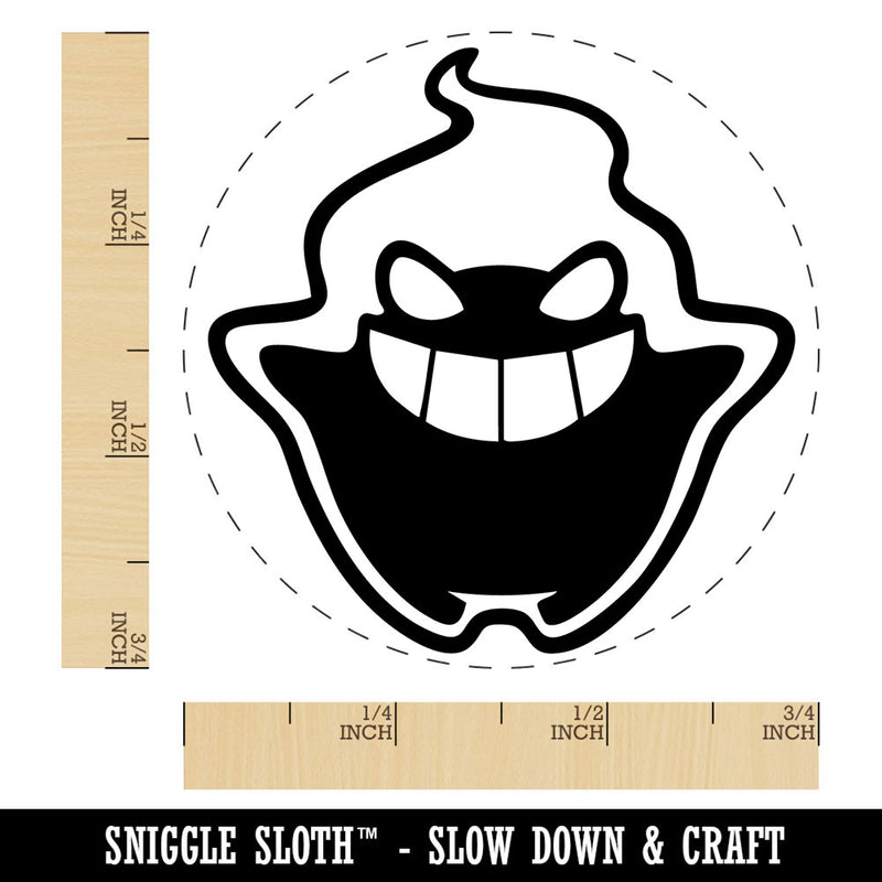 Mischievous Ghost Spirit Phantasm Sprite Self-Inking Rubber Stamp for Stamping Ink Stamper Crafting Planners