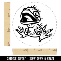 Realistic Ugly Baby Bird Chick Self-Inking Rubber Stamp for Stamping Ink Stamper Crafting Planners