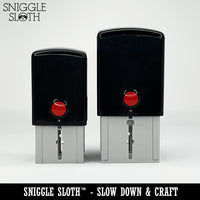 Carousel at a Carnival Fair Amusement Park Merry-Go-Round Self-Inking Rubber Stamp Ink Stamper