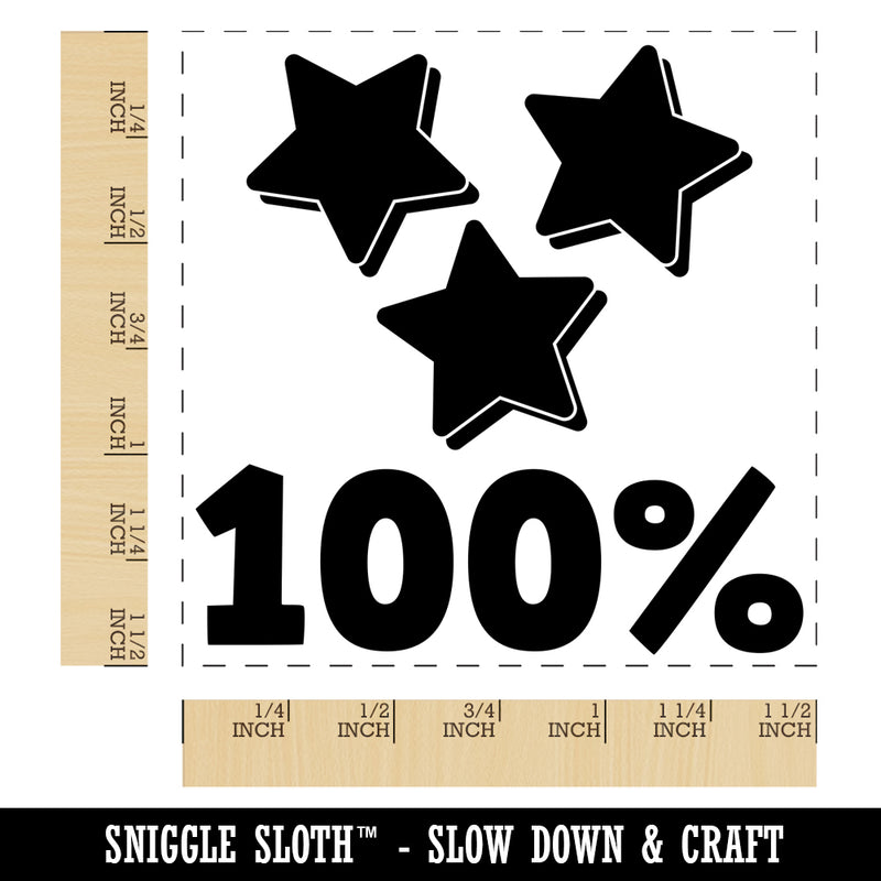 Bravo with Stars Teacher Motivation Self-Inking Rubber Stamp Ink Stamper