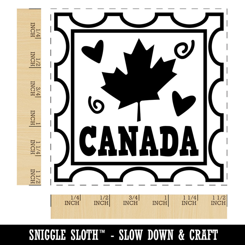 Canada Passport Travel Self-Inking Rubber Stamp Ink Stamper