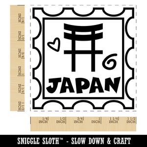 Japan Passport Travel Self-Inking Rubber Stamp Ink Stamper
