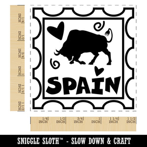 Spain Passport Travel Self-Inking Rubber Stamp Ink Stamper