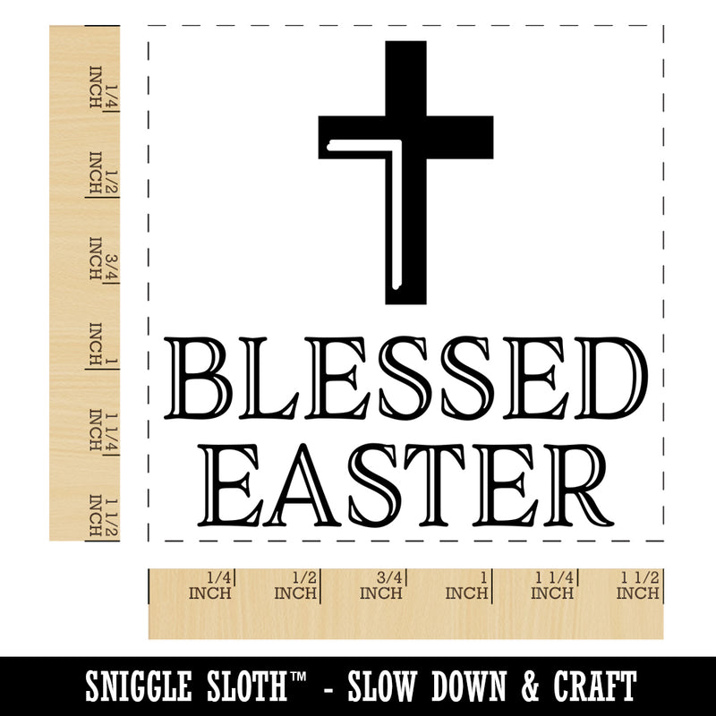 Blessed Easter Self-Inking Rubber Stamp Ink Stamper