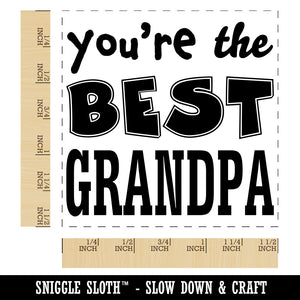 You're the Best Grandpa Self-Inking Rubber Stamp Ink Stamper