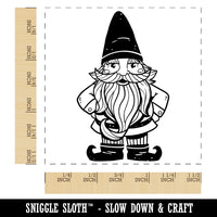 Garden Gnome Self-Inking Rubber Stamp Ink Stamper