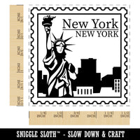 New York Destination Travel Self-Inking Rubber Stamp Ink Stamper