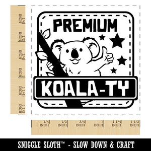 Premium Koala-ty Self-Inking Rubber Stamp Ink Stamper