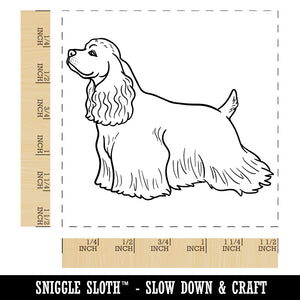 Good-Natured Cocker Spaniel Pet Dog Self-Inking Rubber Stamp Ink Stamper