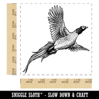 Pheasant Flying Self-Inking Rubber Stamp Ink Stamper