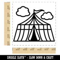 Circus Carnival Tent Self-Inking Rubber Stamp Ink Stamper