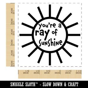 You're a Ray of Sunshine Self-Inking Rubber Stamp Ink Stamper