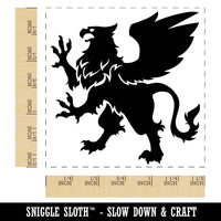 Regal Heraldic Griffin Self-Inking Rubber Stamp Ink Stamper