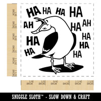 Seagull Laughing Out Loud Self-Inking Rubber Stamp Ink Stamper