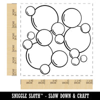 Bunch of Bubbles Self-Inking Rubber Stamp Ink Stamper