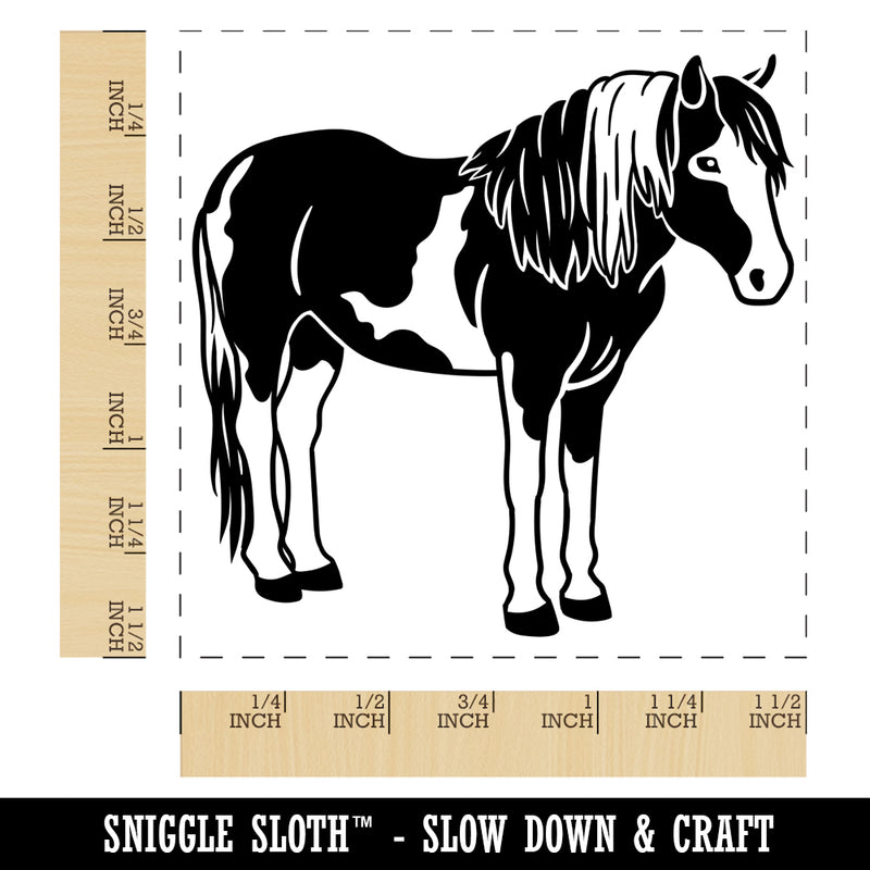 Chincoteague Island Pony Self-Inking Rubber Stamp Ink Stamper