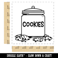 Cookie Jar Self-Inking Rubber Stamp Ink Stamper