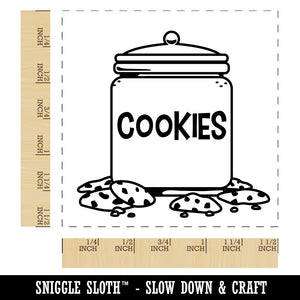 Cookie Jar Self-Inking Rubber Stamp Ink Stamper