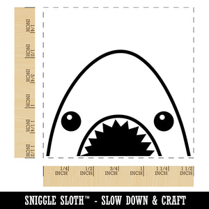 Peeking Shark Self-Inking Rubber Stamp Ink Stamper