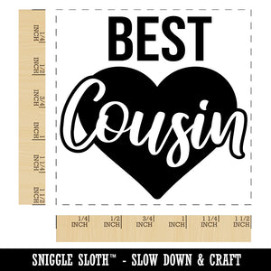 Best Cousin in Heart Self-Inking Rubber Stamp Ink Stamper