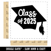 Class of 2025 Written on Graduation Cap Self-Inking Rubber Stamp Ink Stamper