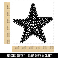 Detailed Starfish Ocean Beach Self-Inking Rubber Stamp Ink Stamper