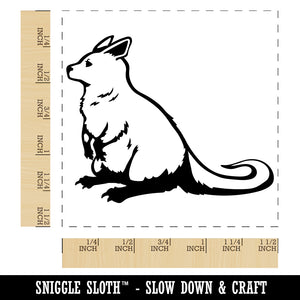 Red-Necked Wallaby from Australia Self-Inking Rubber Stamp Ink Stamper