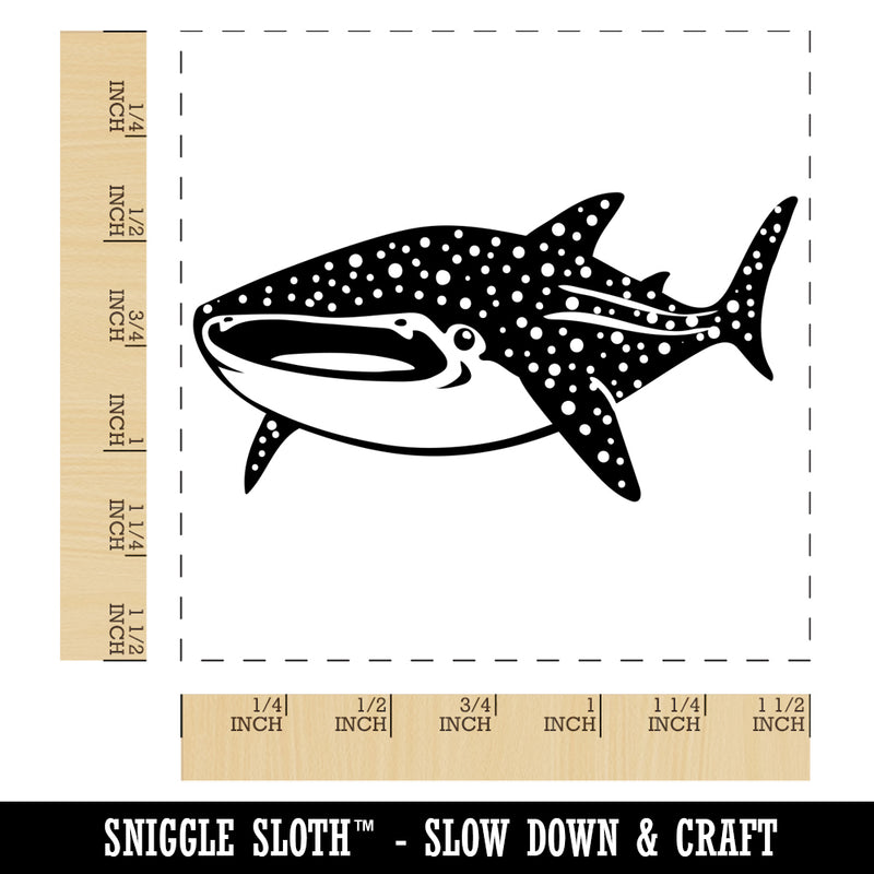 Spotted Whale Shark Self-Inking Rubber Stamp Ink Stamper