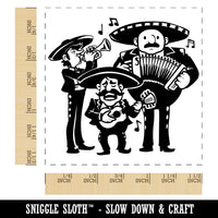 Mariachi Band Mexican Musical Group Self-Inking Rubber Stamp Ink Stamper