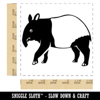 Simple Malayan Asian Tapir Self-Inking Rubber Stamp Ink Stamper