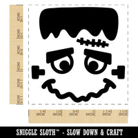 Halloween Frankenstein Face Self-Inking Rubber Stamp Ink Stamper