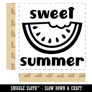 Sweet Summer Watermelon Self-Inking Rubber Stamp Ink Stamper