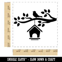Bird House on Tree Branch Self-Inking Rubber Stamp Ink Stamper