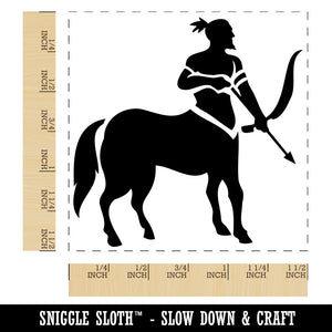 Centaur Mythical Creature Half Horse Man Saggitarius Self-Inking Rubber Stamp Ink Stamper