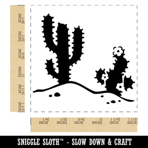 Saguaro Cactus Succulent Desert Southwest Self-Inking Rubber Stamp Ink Stamper