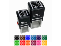 Brick Wall Rectangle Pattern Background Self-Inking Rubber Stamp Ink Stamper