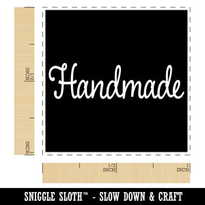 Handmade in Box Self-Inking Rubber Stamp Ink Stamper