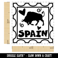 Spain Passport Travel Self-Inking Rubber Stamp Ink Stamper