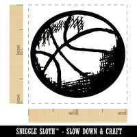 Basketball Sketch Self-Inking Rubber Stamp Ink Stamper