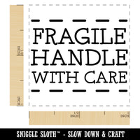 Fragile Handle with Care Self-Inking Rubber Stamp Ink Stamper