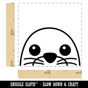 Peeking Seal Self-Inking Rubber Stamp Ink Stamper