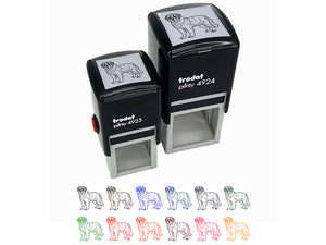 Gentle St. Bernard Pet Dog Self-Inking Rubber Stamp Ink Stamper