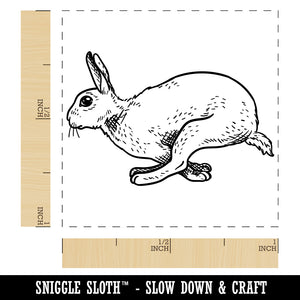 Jumping Running Rabbit Self-Inking Rubber Stamp Ink Stamper