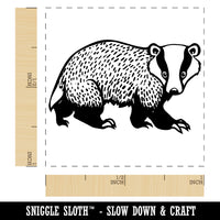 Curious Badger Self-Inking Rubber Stamp Ink Stamper