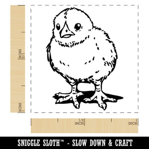 Realistic Baby Chick Chicken Self-Inking Rubber Stamp Ink Stamper