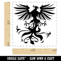 Regal Heraldic Phoenix Self-Inking Rubber Stamp Ink Stamper