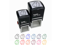 Sweet Guinea Pig Self-Inking Rubber Stamp Ink Stamper