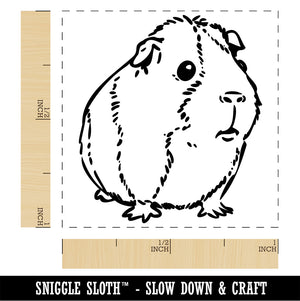 Sweet Guinea Pig Self-Inking Rubber Stamp Ink Stamper