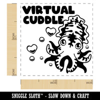 Virtual Cuddle Cuttlefish Self-Inking Rubber Stamp Ink Stamper